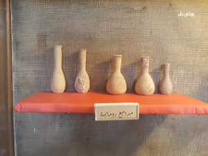 مدامع رومانية من مقتنيات متحف إدلب.