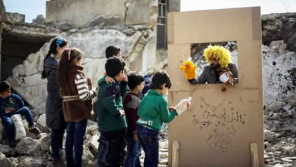 مسرح للدمى وخيال الظل والرسوم المتحركة في سراقب