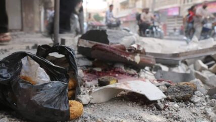 الليلة الأولى من النزوح الثاني في إدلب
