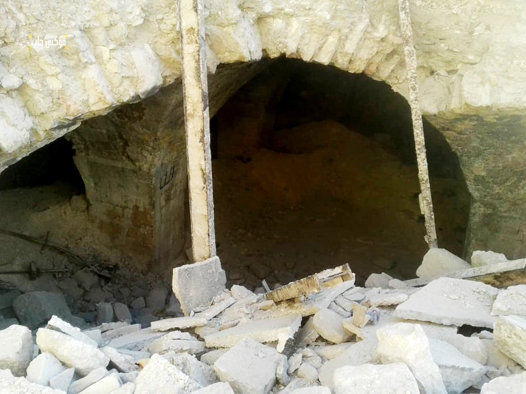 حمام الريحاوي في مدينة أريحا بعد الضربات الأخيرة