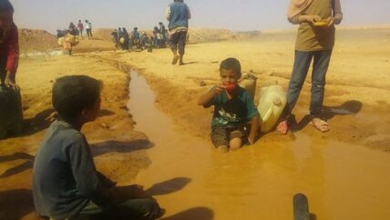 المياه كابوس يُؤرّق 11 ألف نازح في مخيم الركبان