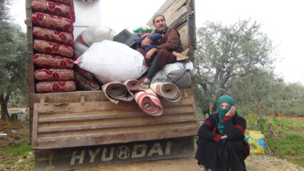 ما بين نزوحين.. تفاح وزيتون