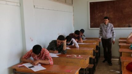 امتحانات للشهادة الثانوية التركية شمالي سورية تستهدف ثمانية آلاف طالب