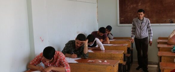 امتحانات للشهادة الثانوية التركية شمالي سورية تستهدف ثمانية آلاف طالب