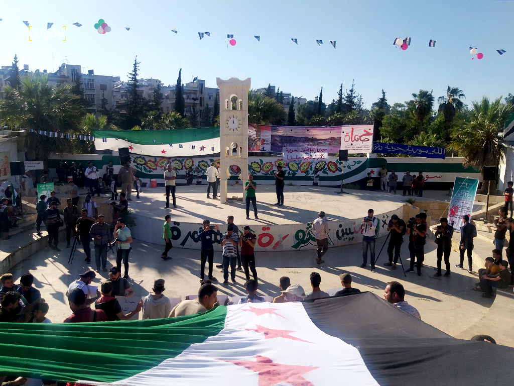 من ذكرى جمعة أطفال الحرية في إدلب