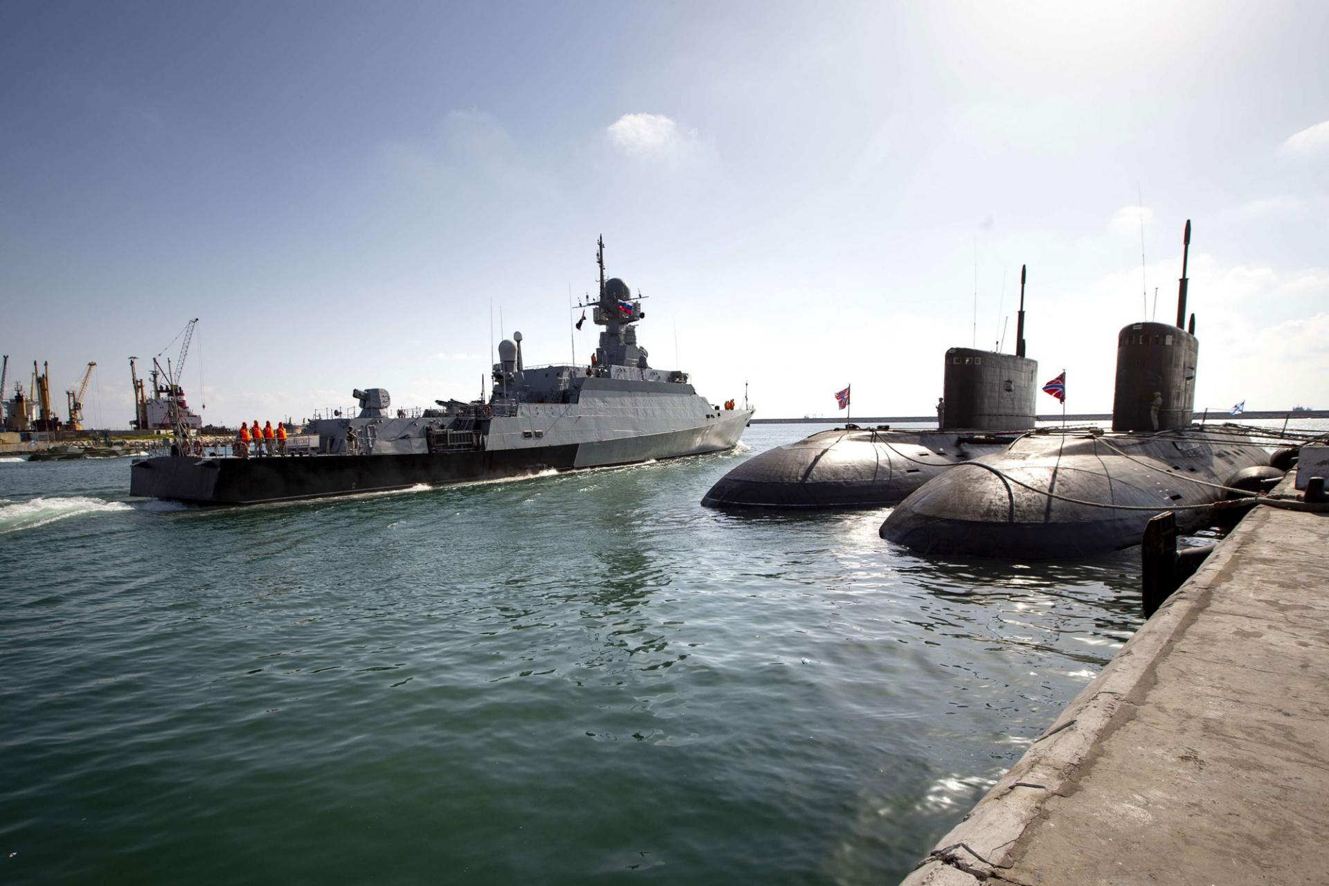 ميناء طرطوس المصدر: موقع ميدل إيست أونلاين