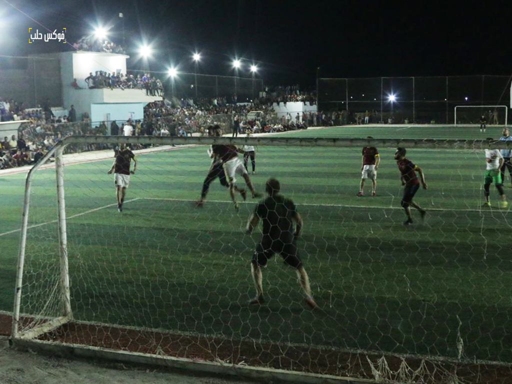 نهائي بطولة ياهلا المحلية لـ كرة القدم في إدلب