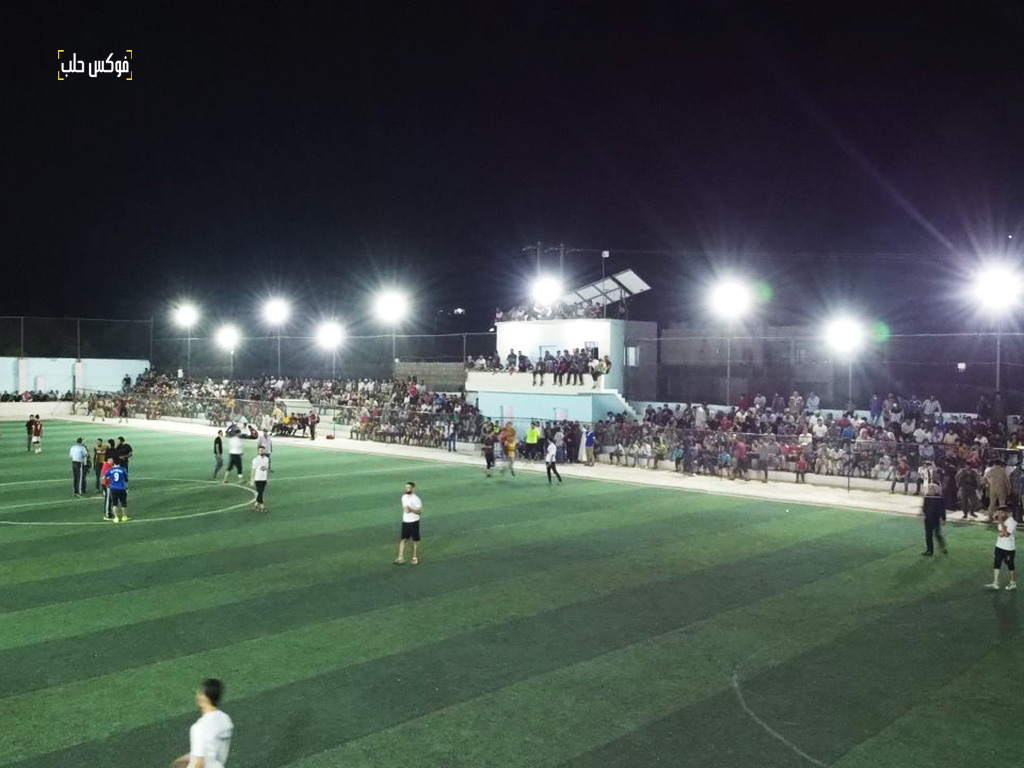 نهائي بطولة ياهلا المحلية لـ كرة القدم في إدلب 