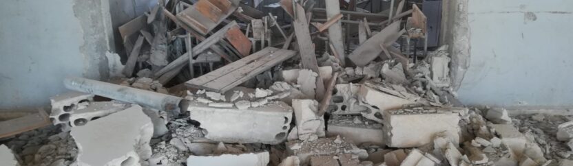 دمار المدارس وتوقف الدعم يحرم آلاف الطلاب من التعليم في  جبل الزاوية