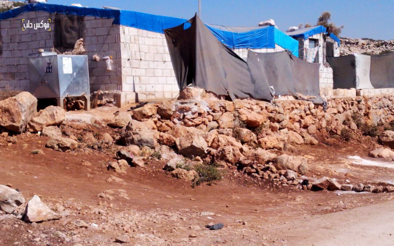 مخيم تلعادة بريف إدلب