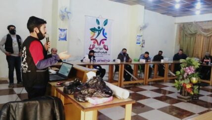 مقهى ثقافي في ترمانين خدمة جديدة لذوي الاحتياجات الخاصة