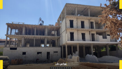 في جنديرس أبنية طابقية بلا ملامح تنظيمية