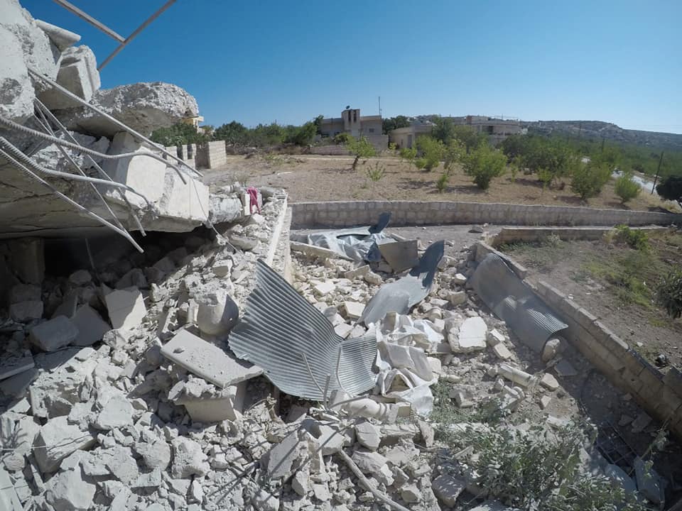 استهدافات متكررة في جبل الزاوية -الدفاع المدني