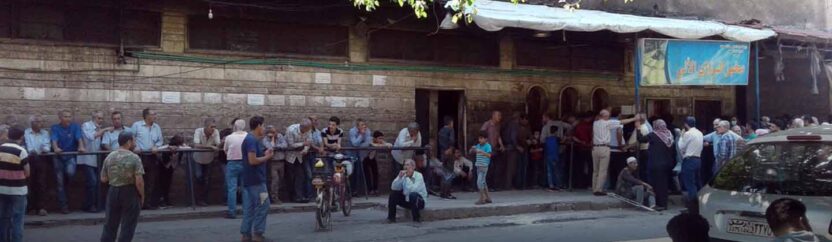المواطن النقاق في حلب لا يلتزم بالدعاء اليومي