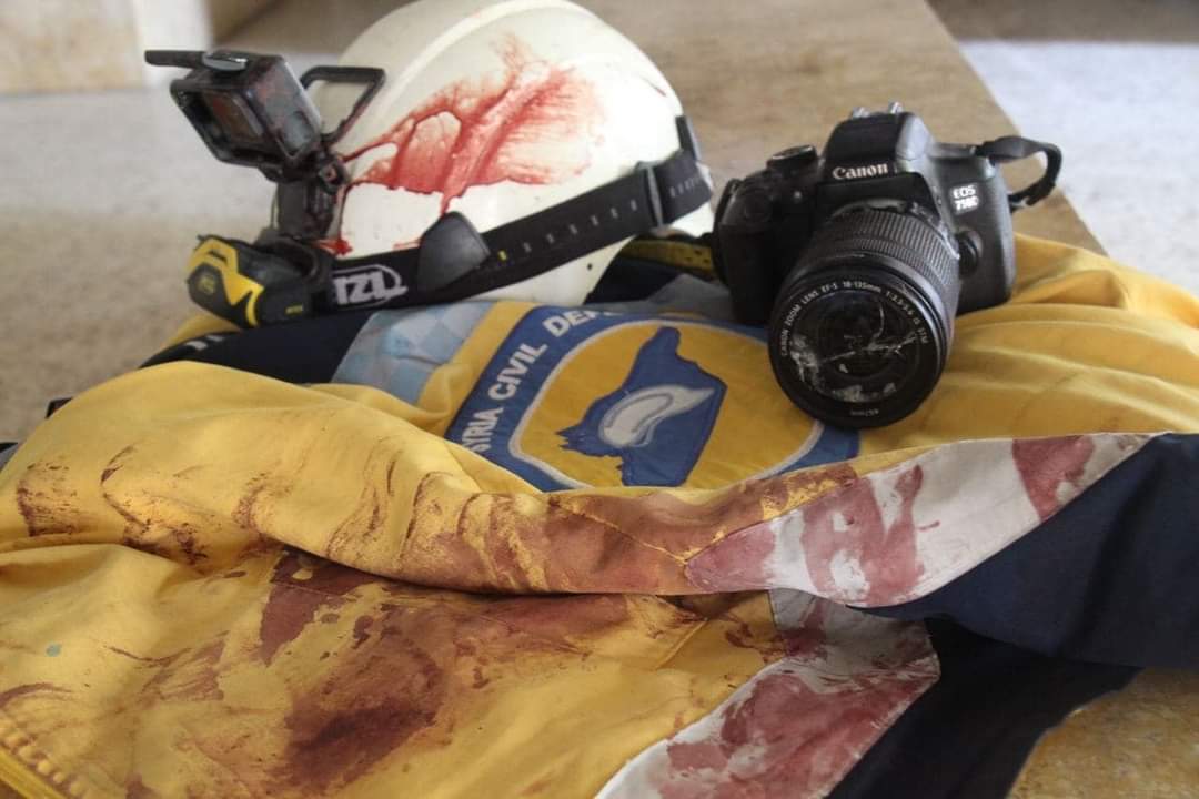 من اثار القصف بقذائف كروسنوبول على قرية سرجة -إنترنت