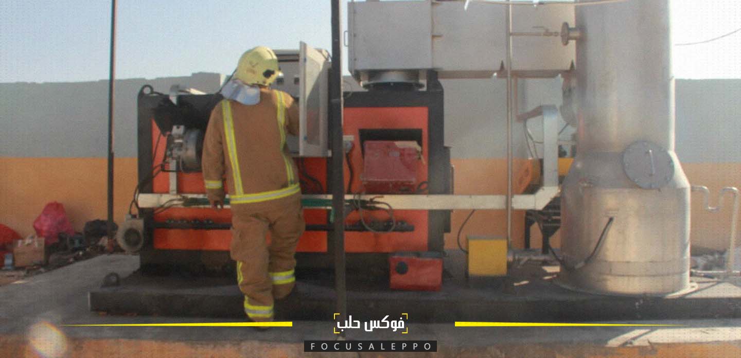 محرقة النفايات الطبية في الهباط شمالي غرب إدلب