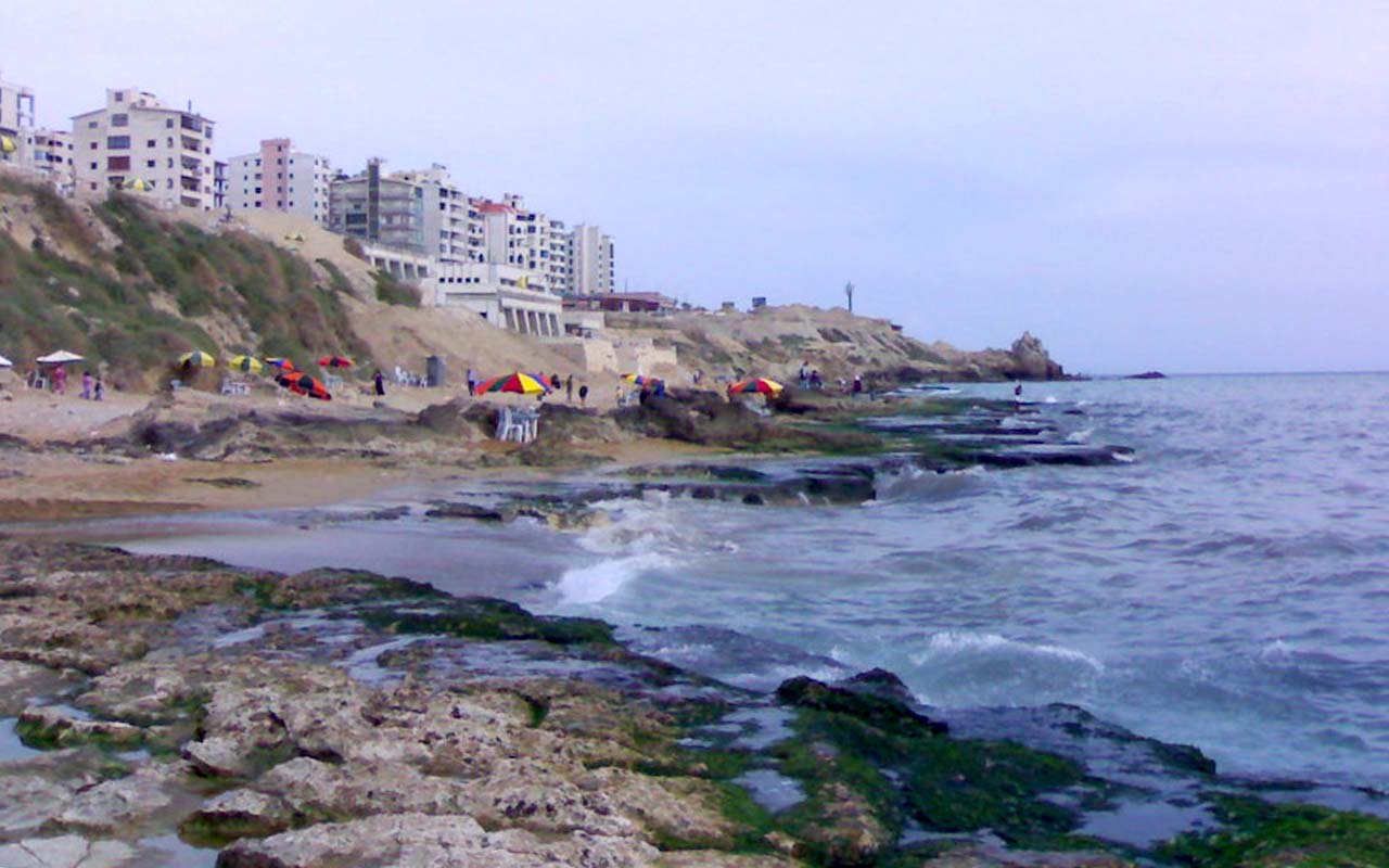 الصورة كورنيش اللاذقية الجنوبي-ويكميديا