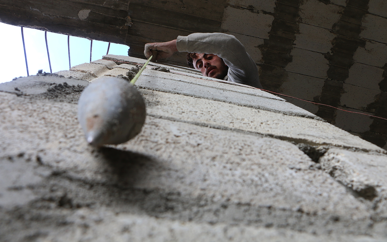 بناء في ظروف قاهرة12 - فوكس حلب - تصوير محمد جميل