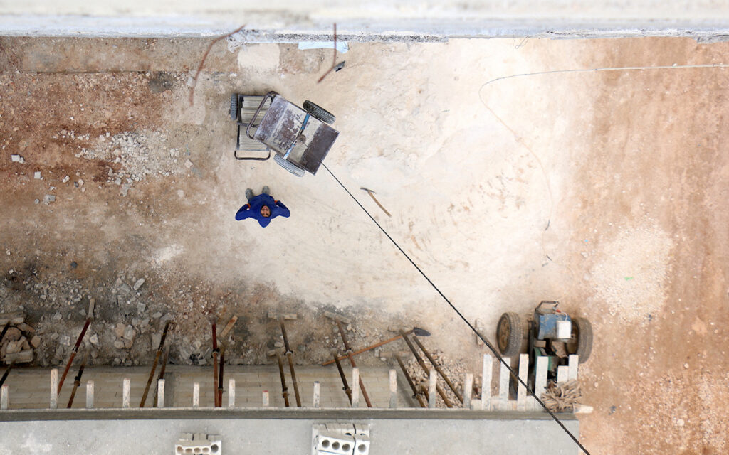 بناء في ظروف قاهرة3-فوكس حلب-تصوير محمد جميل