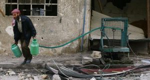 صورة من الغوطة الشرقية - المصدر: رويترز
