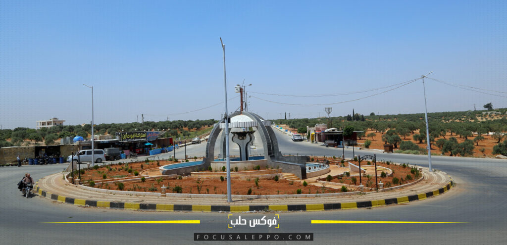 دوار المطلق في مدينة إدلب- تصوير: مصطفى الساروت