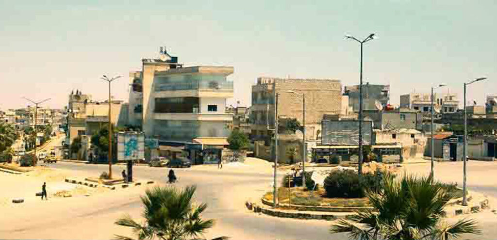 دوار معرة مصرين قبل 2011، المصدر: صفحة تعرف على مدينة إدلب.