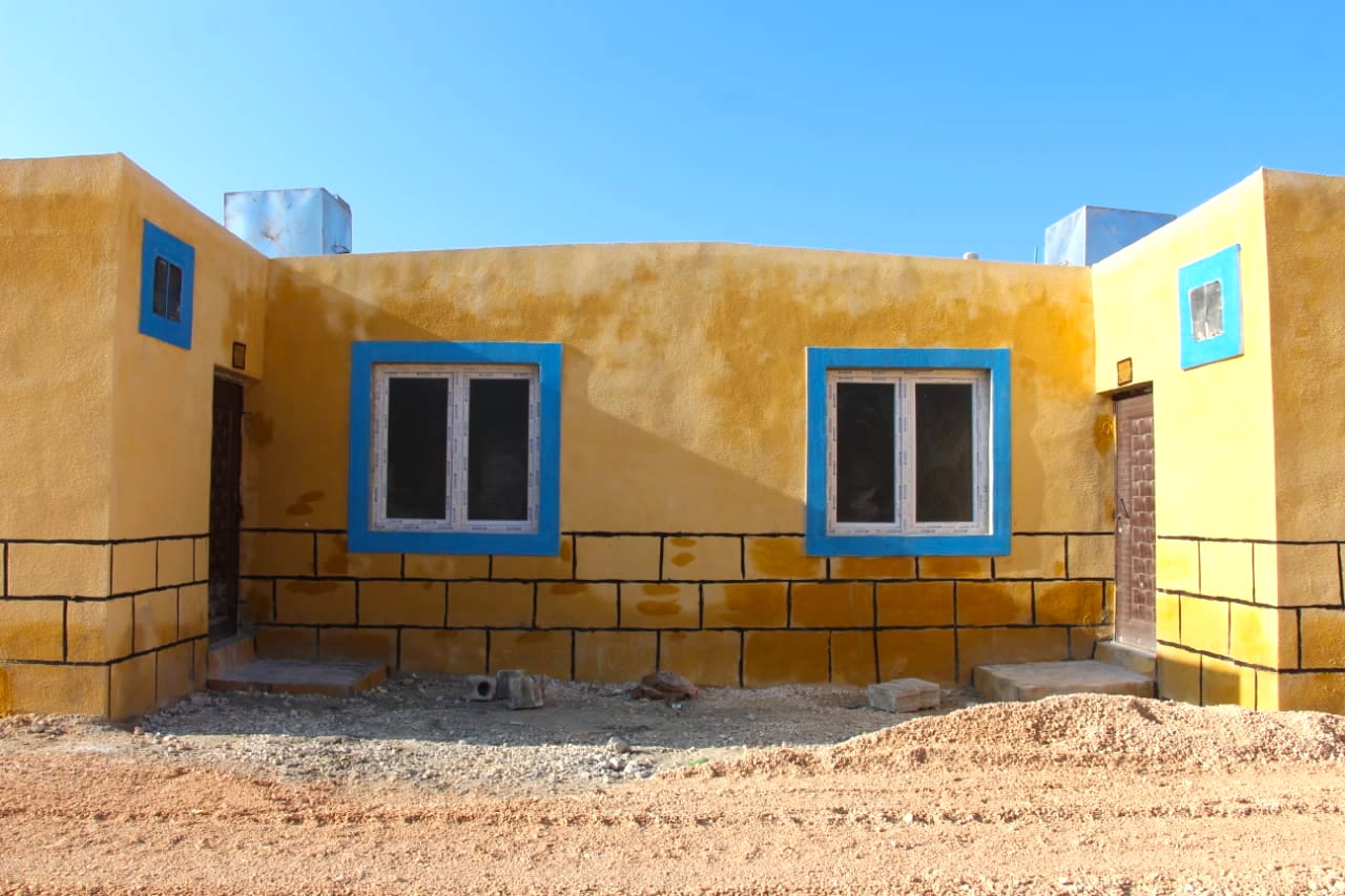 مجمع راما السكني في منطقة حارم شمالي إدلب - المصدر: منظمة غراس النهضة