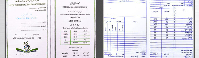 مدارس عفرين .. اللغة والجلاء بالتركية والكل ناجح