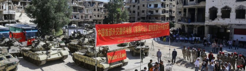 الحجر الأسود.. الحي المدمر كموقع تصوير لأفلام الحروب 