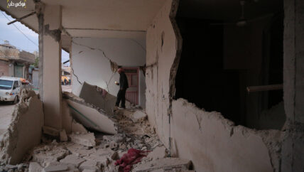  المنازل ومقتنياتها ضحية أخرى