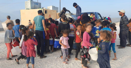 توقف محطات الضخ يفاقم أزمة المياه في تركمان بارح شمالي حلب