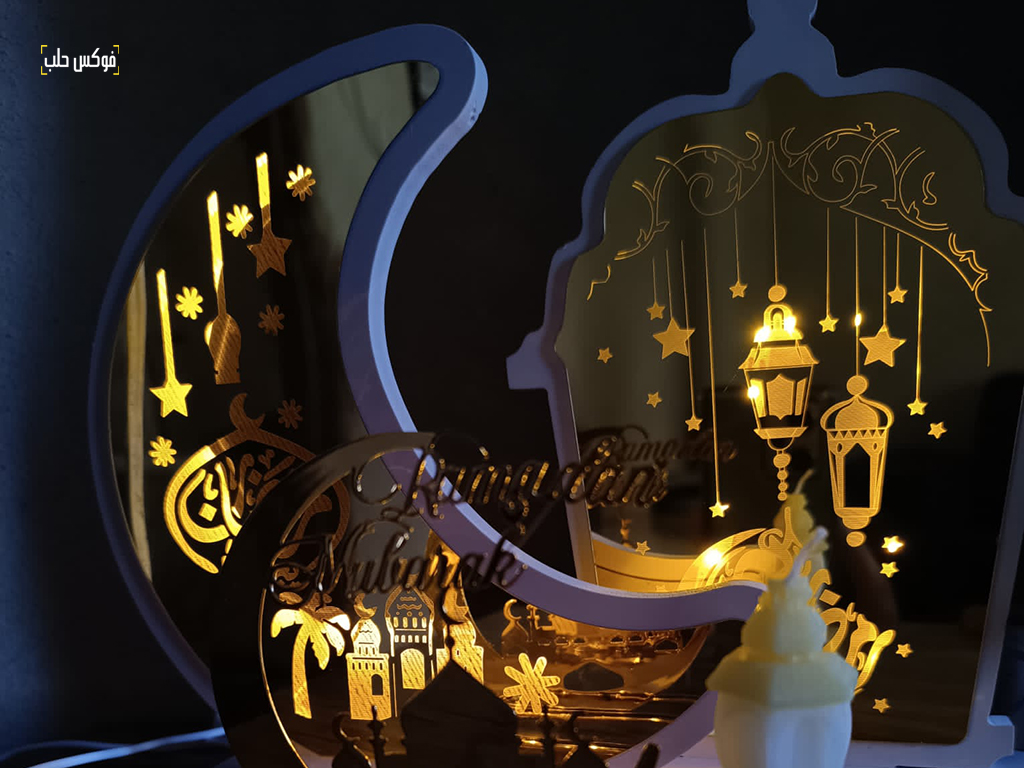 سيدات يصنعن زينة رمضان- فوكس حلب