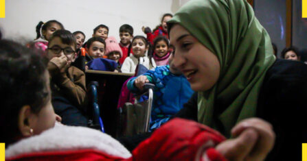 فريق “فينا الخير التطوعي” بمارع.. خدمات طبية ونشاطات تعليمية مجانية