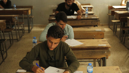 امتحانات إدلب للشهادتين.. إجراءات محسنة واستياء من طول الأسئلة