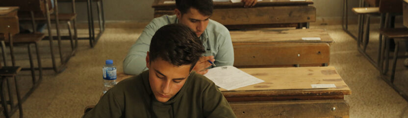 امتحانات إدلب للشهادتين.. إجراءات محسنة واستياء من طول الأسئلة