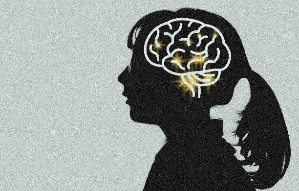 Enfants atteints d'atrophie cérébrale