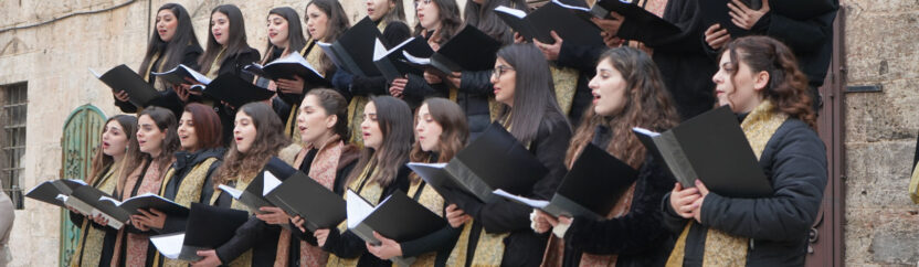 أمسية غنائية لكورال غاردينيا في حلب