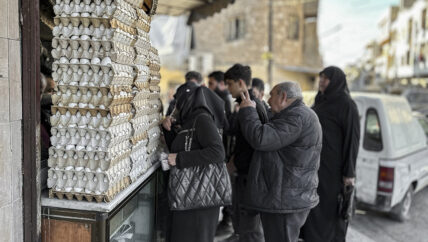 في حلب.. البيضة بألف والمزادات تتحكم بأسواقها 