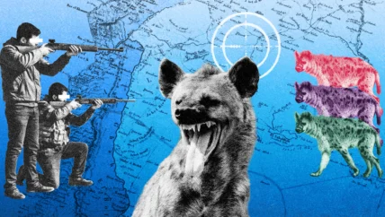 فوّهة الحرب مصوّبة نحو الضباع المخطّطة