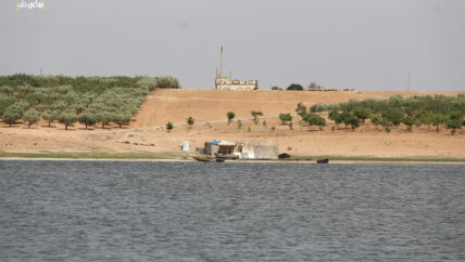 الصيد الجائر يُفرغ بحيرة الساجور من أسماكها في ريف حلب الشرقي