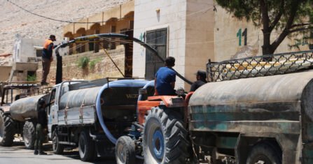 عادت المياه لمجاريها… محطة عين البيضا تعيد الحياة إلى مدينة الباب