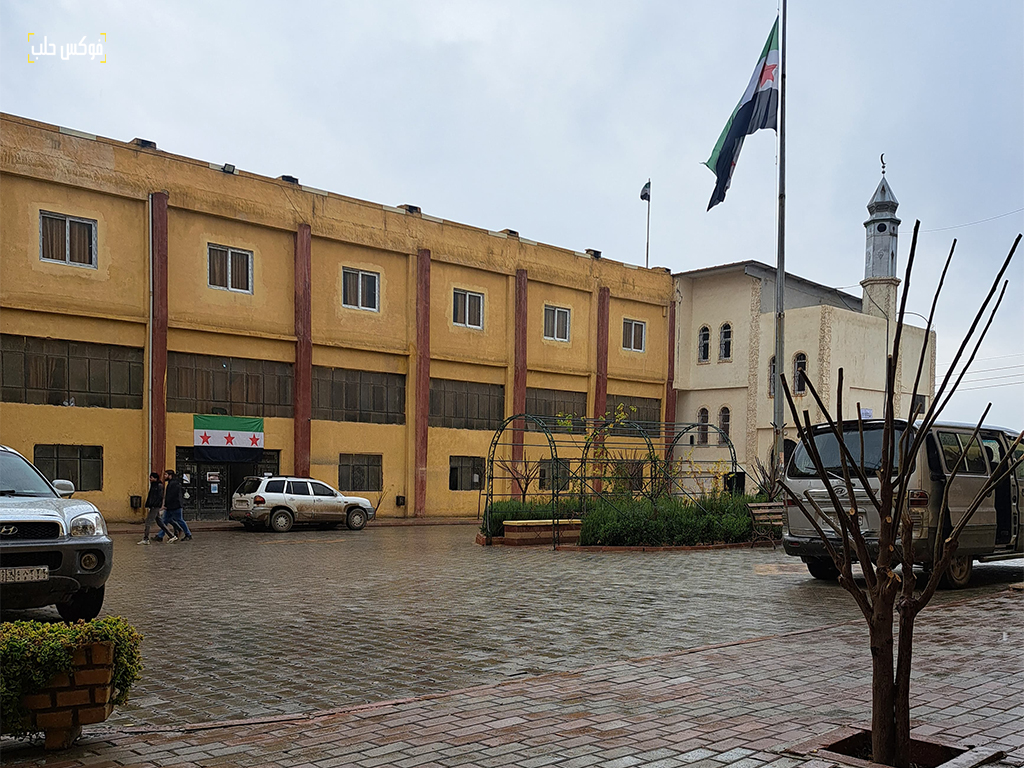 كلية الإعلام بجامعة حلب الحرة في مدينة اعزاز