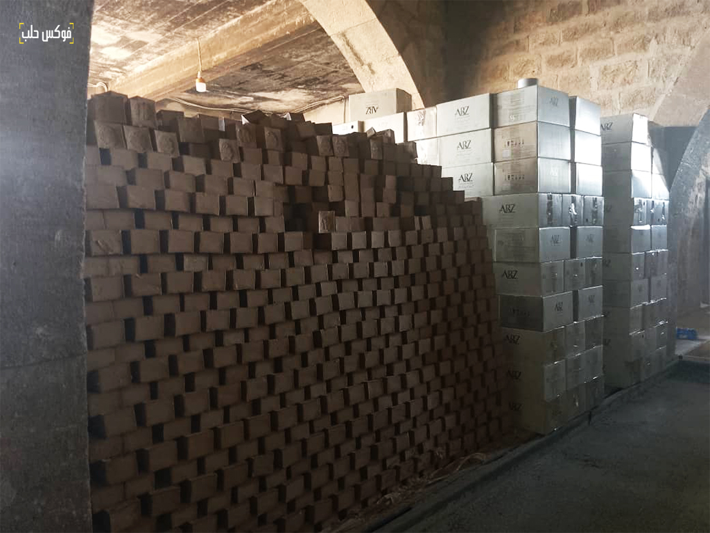 مصبنة الزنابيلي لصناعة صابون الغار في مدينة حلب