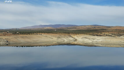 مياه بحيرة ميدانكي تتراجع.. والخسائر تنعكس على المزروعات في عفرين
