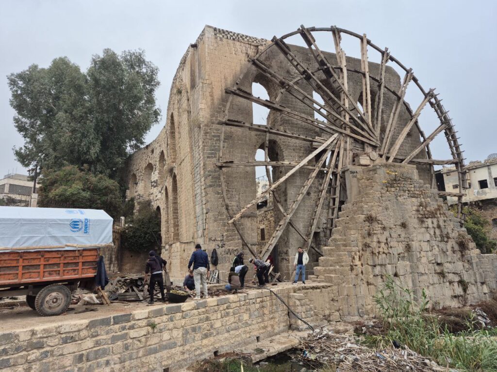 ناعورة المأمورية، مدينة حماه، 2026.