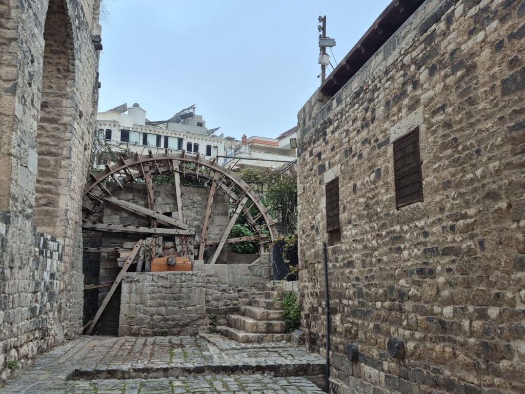 مكان إقامة المسؤول عن عمل الناعورة "المأمور" في العهد العثماني، مدينة حماه، 2026.