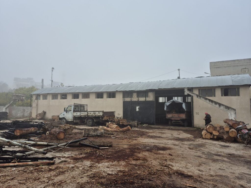 ورشة ترميم الناعورة، مدينة حماه، 2026.