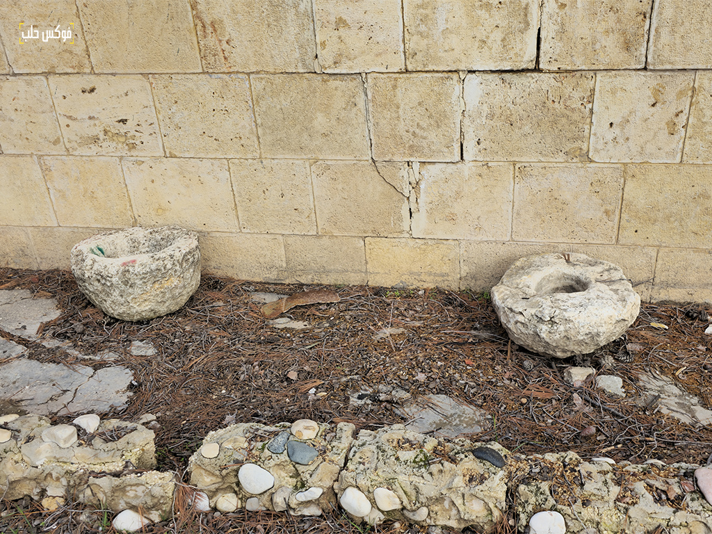 مستودع آثار عين دارة قرب مدينة عفرين، آذار 2026.