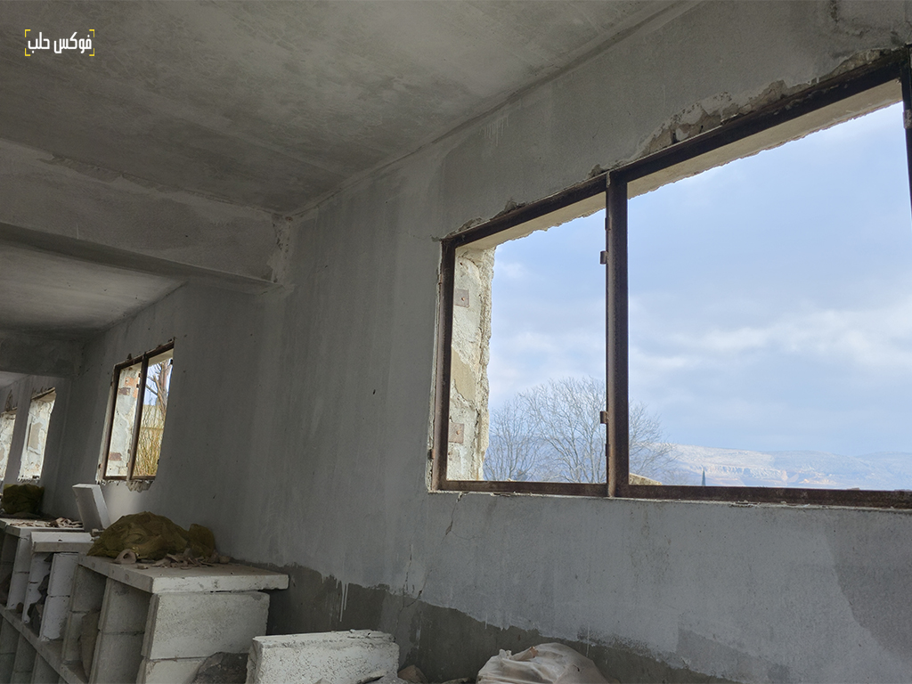 مستودع آثار عين دارة قرب مدينة عفرين، آذار 2026.