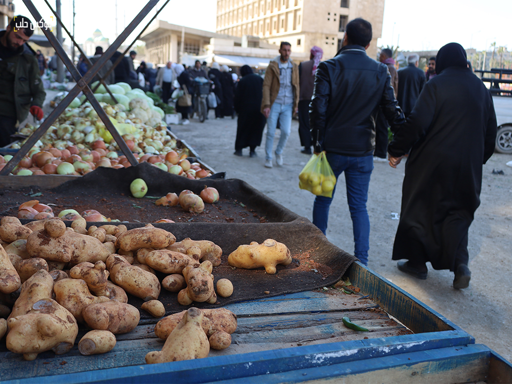 سوق باب جنين في مدينة حلب
